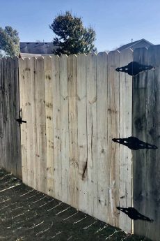 Fence gate repair